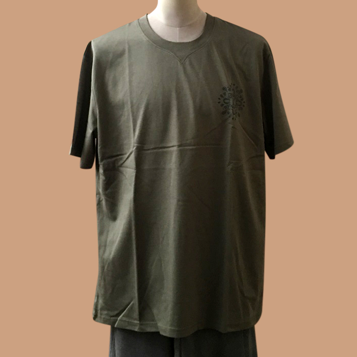 ルイヴィトン メンズ グリーン クルーネック 半袖Tシャツ -  Green Short sleeved 