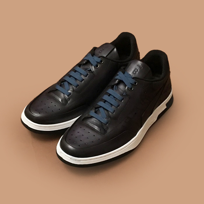 ベルルッティ メンズ ブラック スニーカー - 
