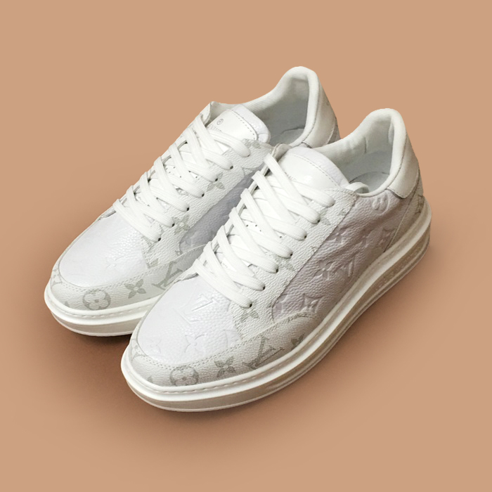 ルイヴィトン メンズ ホワイト スニーカー -  White 