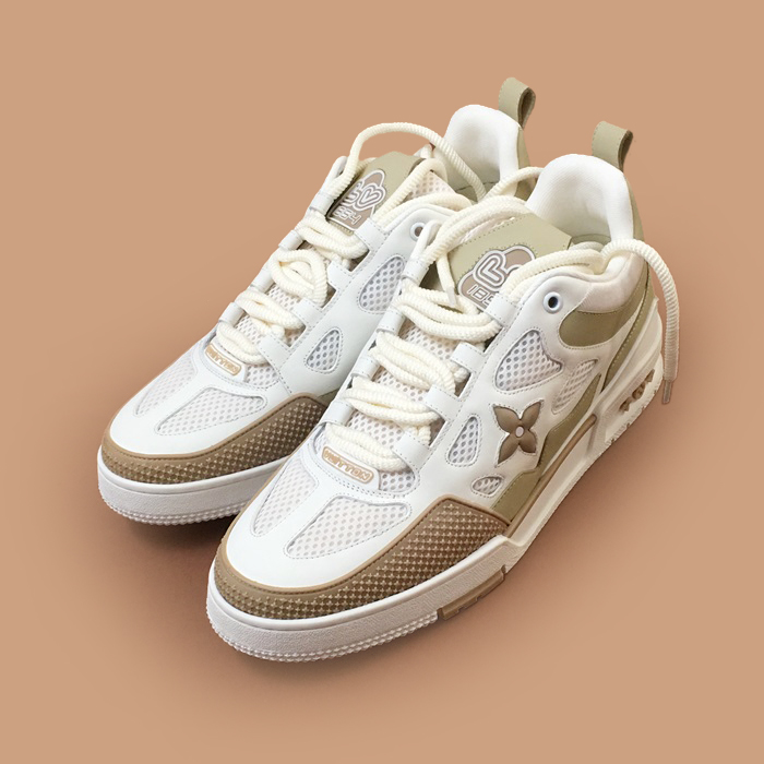 ルイヴィトン メンズ ベージュ スニーカー -   - lv974x