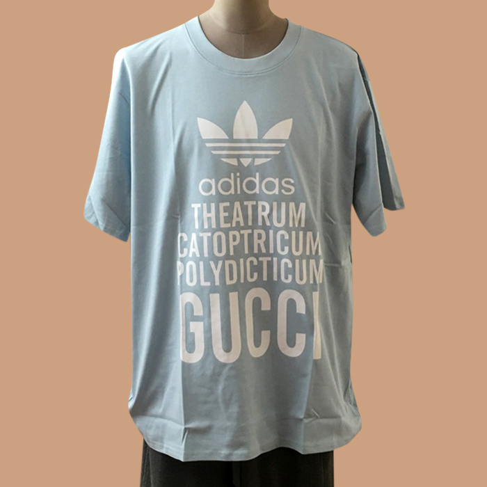 グッチ ユニセックス ブルー  半袖Tシャツ - Short sleeved 