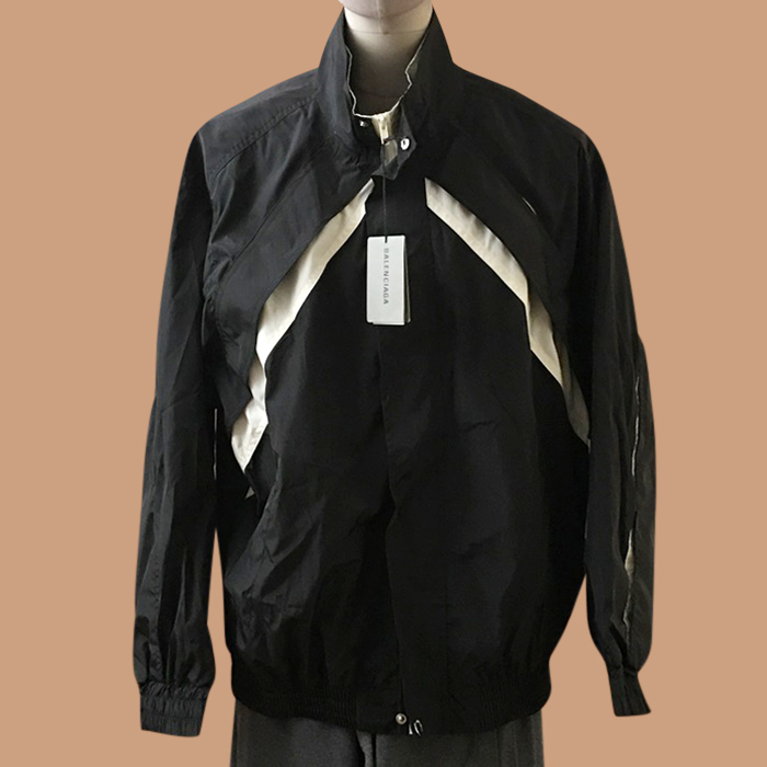 バレンシアガ メンズ カジュアル ブラック ジャケット -  s