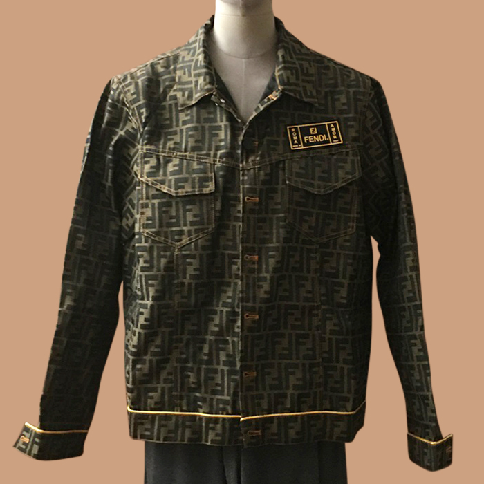 LogoBrown - フェンディメンズ LOGO カジュアル ジャケット Fen01122x Size(s - xl) ブラウン