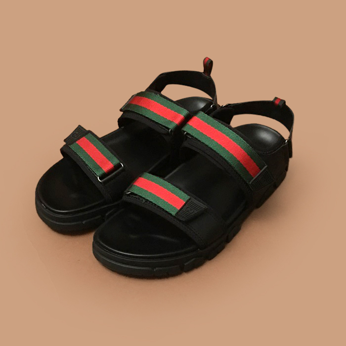 Canvas Slippe - グッチメンズ キャンバス スリッパブラック