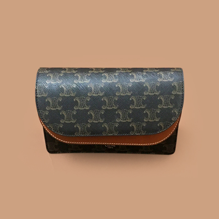 セリーヌ レディース ブラウン ショルダーバッグ -  Brown