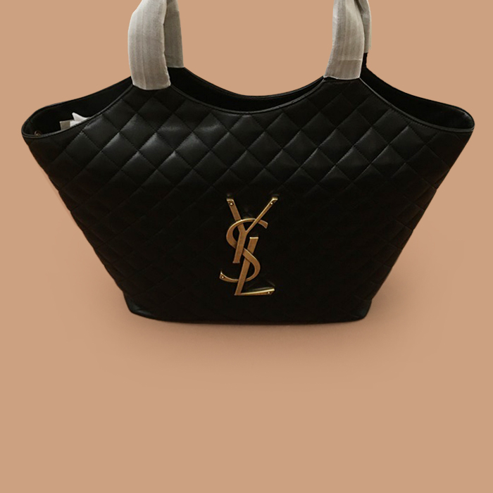   - サンローラン レザートート ショルダーバッグ ブラック