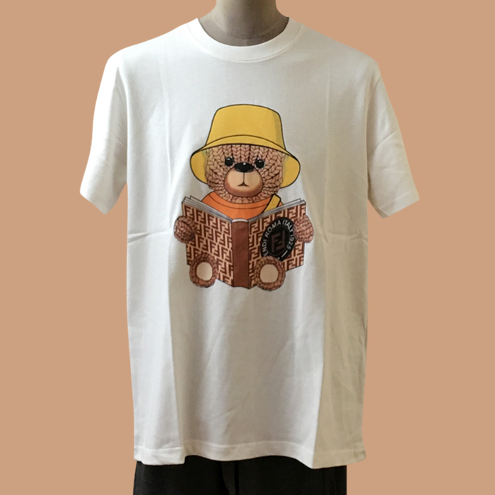 ルイヴィトン メンズ クルーネック ホワイト 半袖Tシャツ -  White Short sleeved 