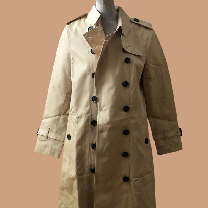 バーバリー レディース ベージュ トレンチコート -  