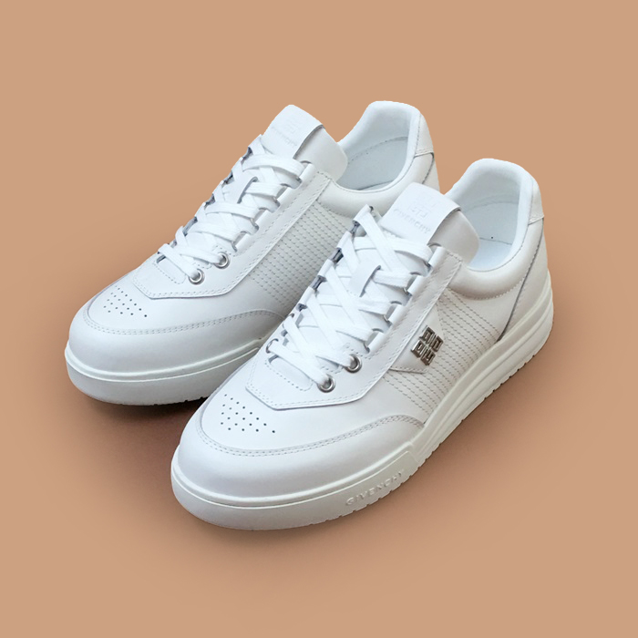 ジバンシィ メンズ ホワイト スニーカー - Givenchy White 