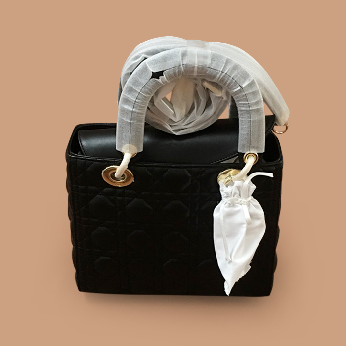 ディオール レディース ブラック レディバッグ -   Lady Bag