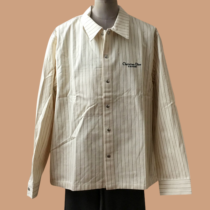 ディオール メンズ アイボリー シャツ -  Ivory  - di355x