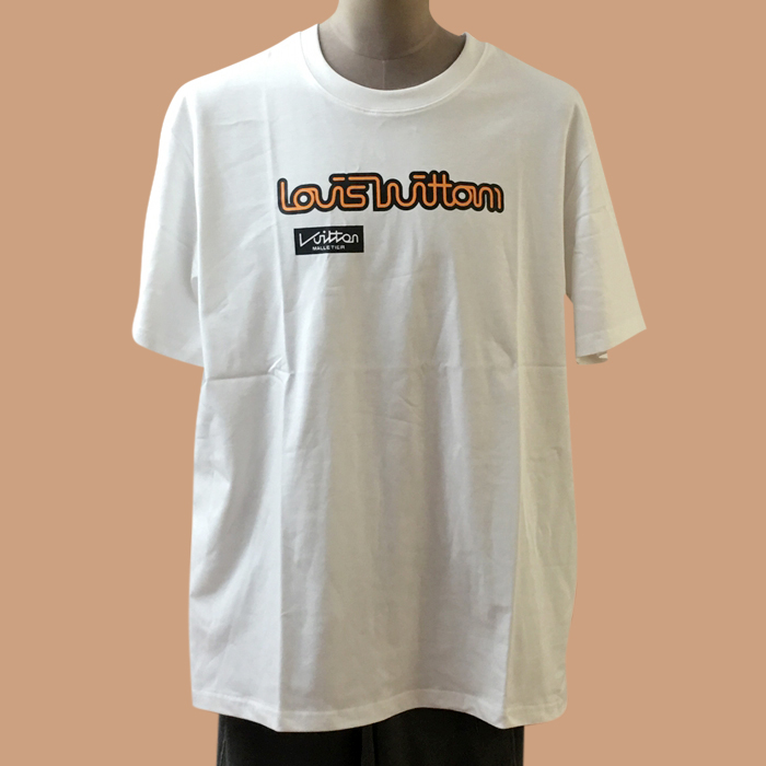 グッチ メンズ クルーネック ホワイト 半袖Tシャツ -White Short sleeved 