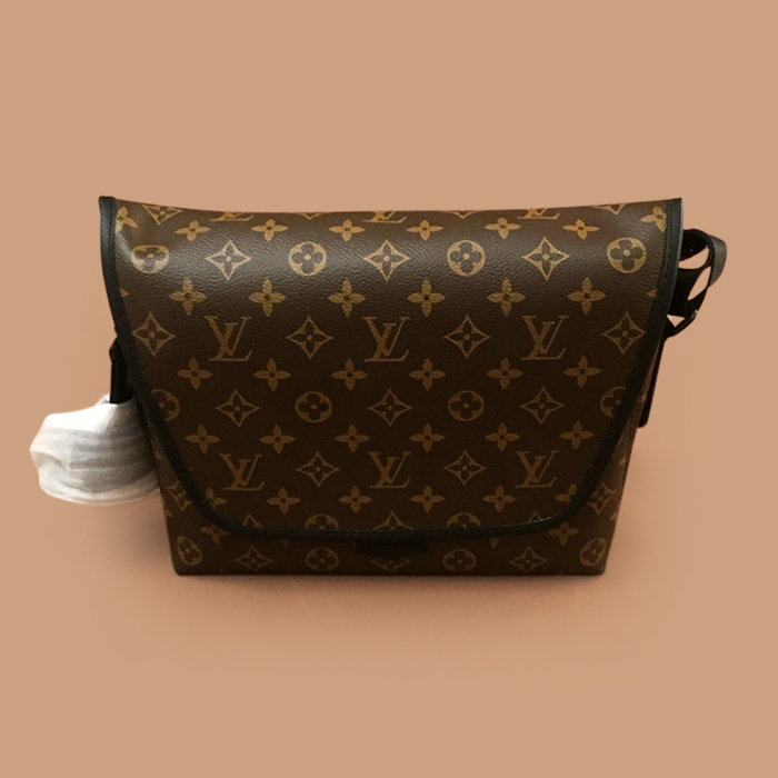   Messanger25cm - ルイヴィトンメンズレザーメッセンジャーバッグ,25cm,ブラウン