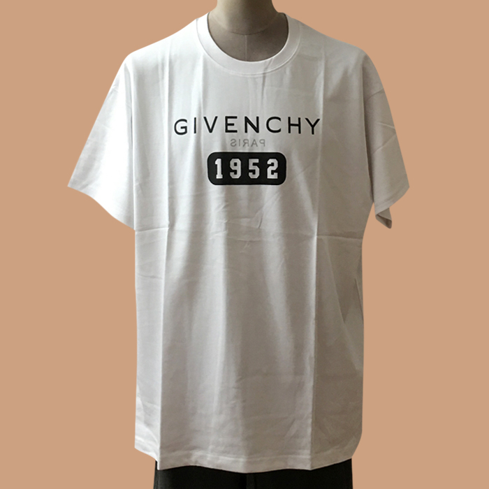 ジバンシィ ユニセックス クルーネック ホワイト 半袖Tシャツ - GivenchyWhite Short Sleeved 