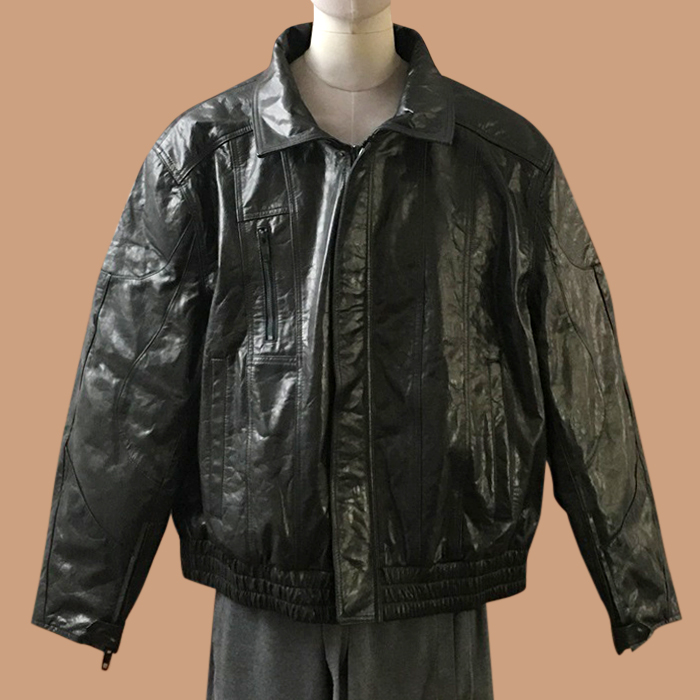  - バレンシアガメンズ カジュアル レザージャケット Bal0130x Size(S - XL) ブラック