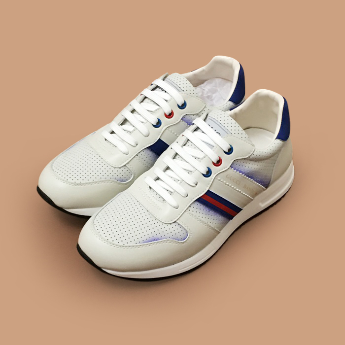 グッチ ユニセックス ホワイト スニーカー -White 