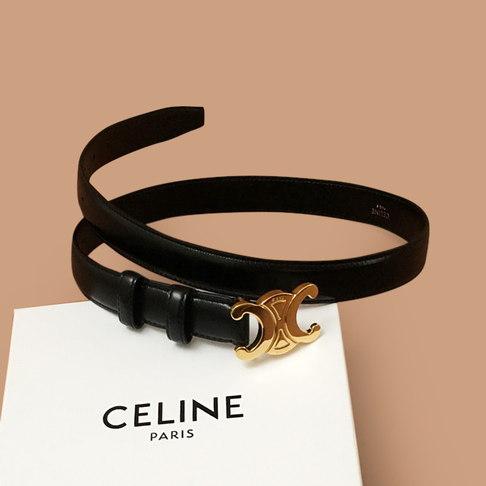 セリーヌ レディース ブラック ベルト -  Belts
