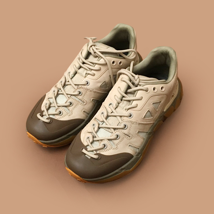 バーバリー メンズ カジュアル スニーカー Size キャメル -   Came