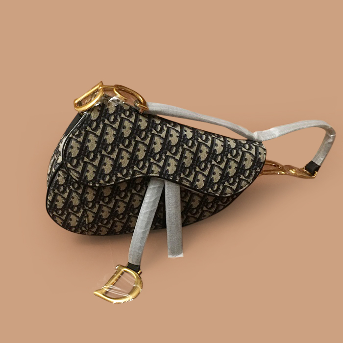 ディオール レディース オブリーク ネイビー クロスバッグ -  NavyBag