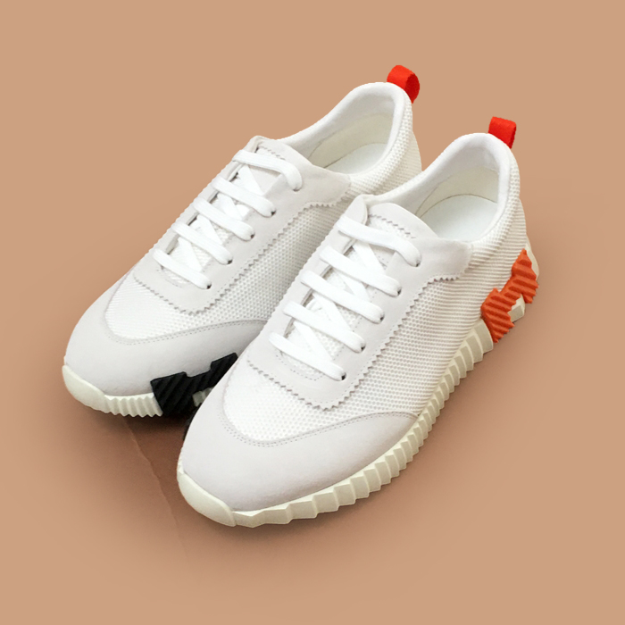 エルメス メンズ ホワイト スニーカー -  White 