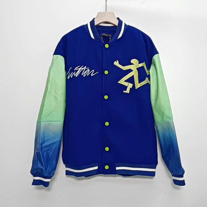 ルイヴィトン メンズ モダン ブルー ジャケット -   - lv1630x