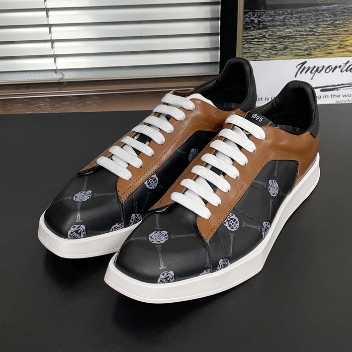 ベルルッティ メンズ ブラウン スニーカー - Brown  - ber0143x