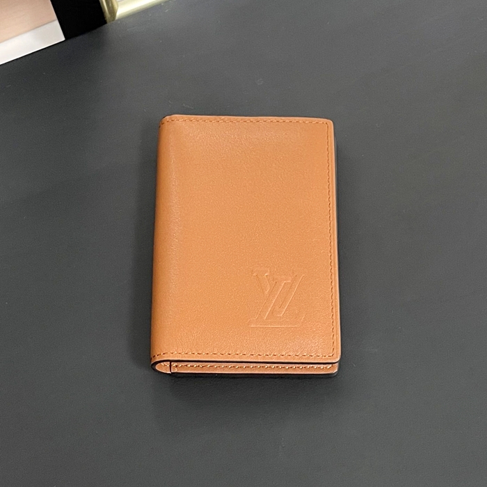 ルイヴィトン メンズ ポケットオーガナイザー H30 M81754  -  Camel Card Case - lv1807x
