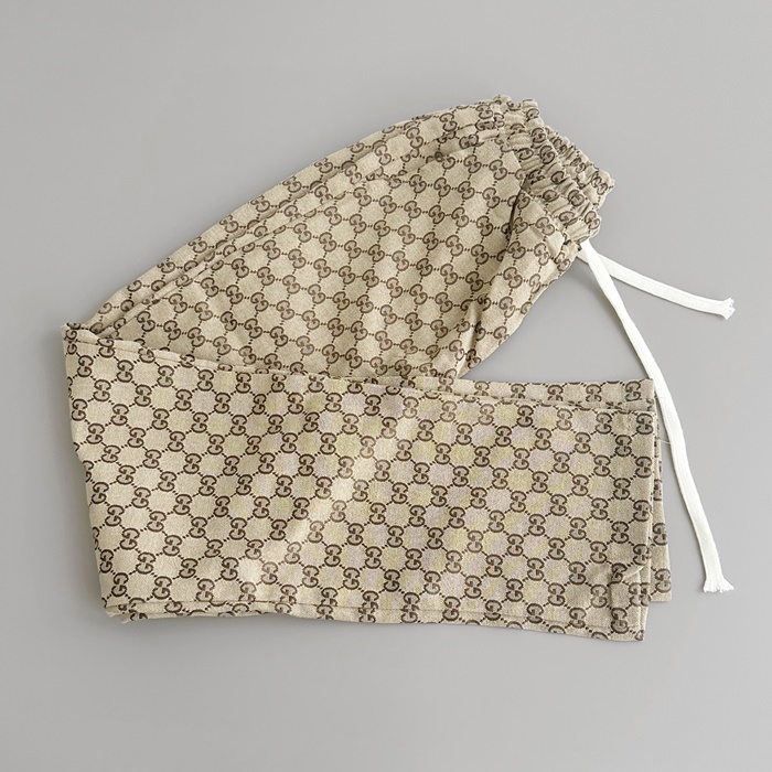 グッチ メンズ カジュアル キャメル パンツ -Camel - gu856x