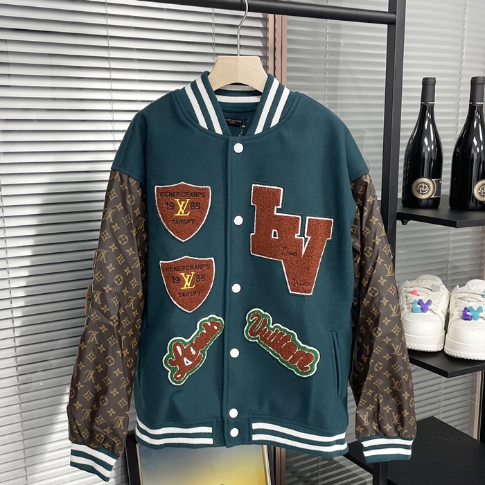 ルイヴィトン メンズ モダン グリーン ジャケット -  Green - lv1668x