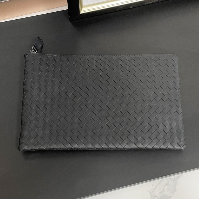 25/30/33cm - ボッテガヴェネタレザーブラック メンズ クラッチバッグ BVB0091,25/30/33cm