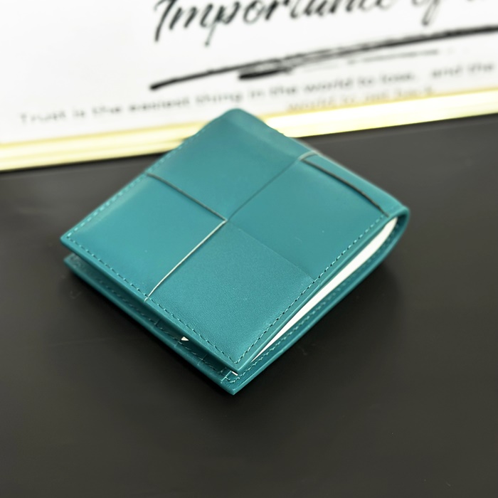 ボッテガヴェネタ メンズ ブルー 財布 -  s - bv0462x