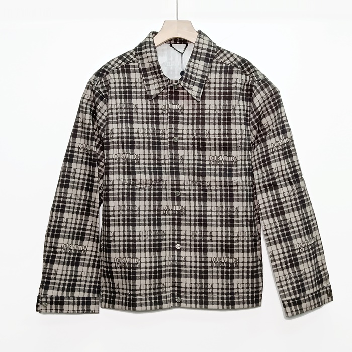 ルイヴィトン メンズ ブラック シャツ -   - lv1637x