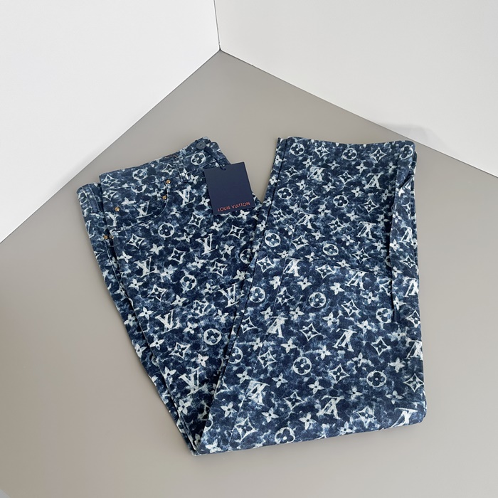 ルイヴィトン メンズ ブルー ジーンズ -   - lv1418x