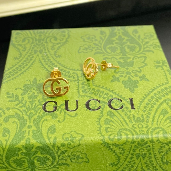 グッチ レディース 18k도금 イエローゴールド イヤリング