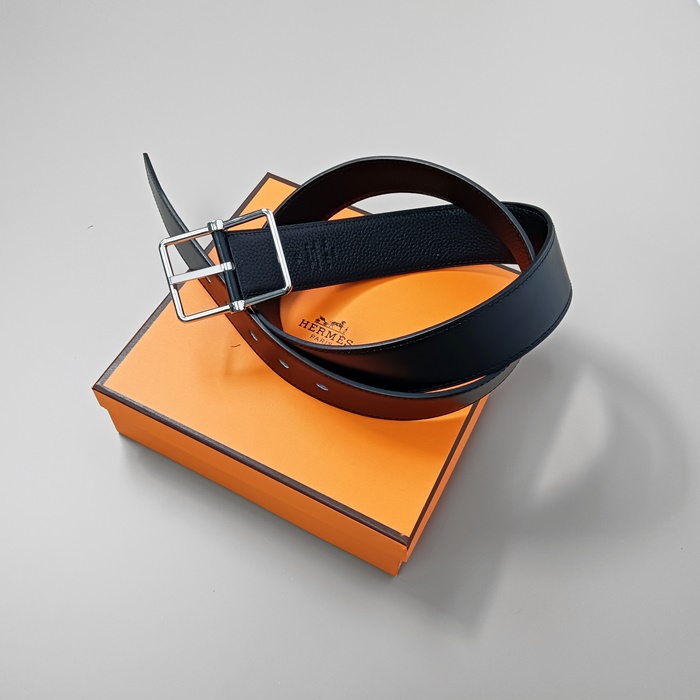   Belt,3.8cm - エルメスメンズレザーベルト,3.8cm,HERBT0137,ブラック