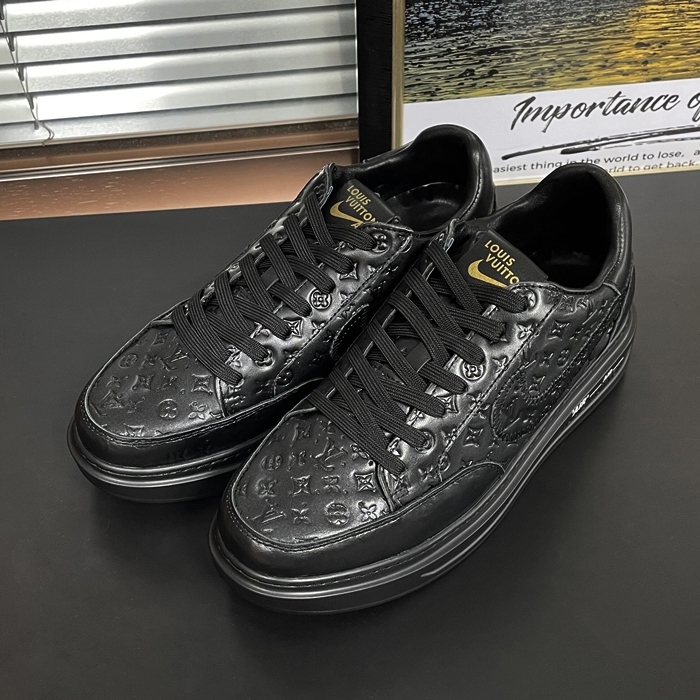 ルイヴィトン メンズ ブラック スニーカー -   - lv455x