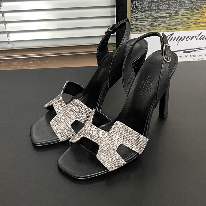 エルメス レディース ブラック ハイヒール -   High-heels - he255x