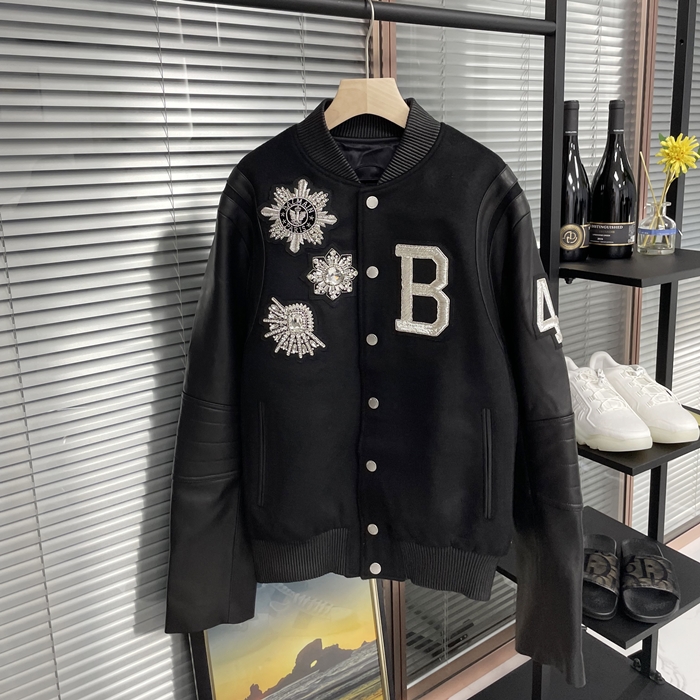 バルマン メンズ ブラック ジャケット - Balmain - bam226x