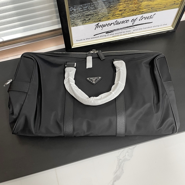 2020 Nylon - プラダ ユニセックス ナイロン トラベルバッグ,2VC007-2,50cm,ブラック