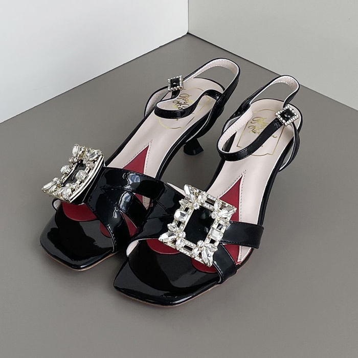 ロジェヴィヴィエ レディース ブラック サンダル - Roger   Sandals - vi13x