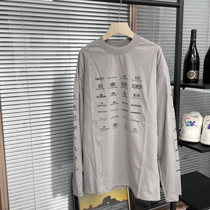 バレンシアガ ユニセックス グレー スウェット - Gray  - ba548x