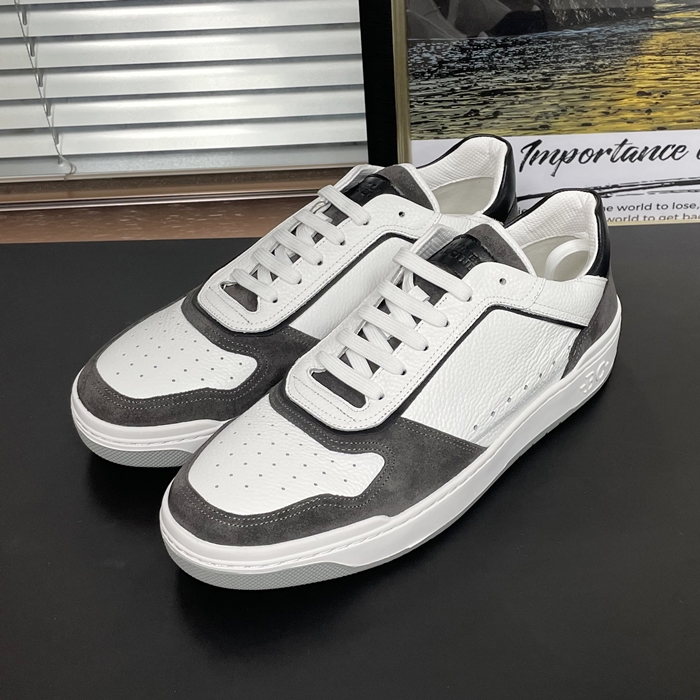 ブルネロクチネリ メンズ グレー スニーカー -  Cucinelli Gray  - bru24x