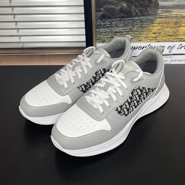 ディオール メンズ グレー スニーカー -  Gray  - di467x