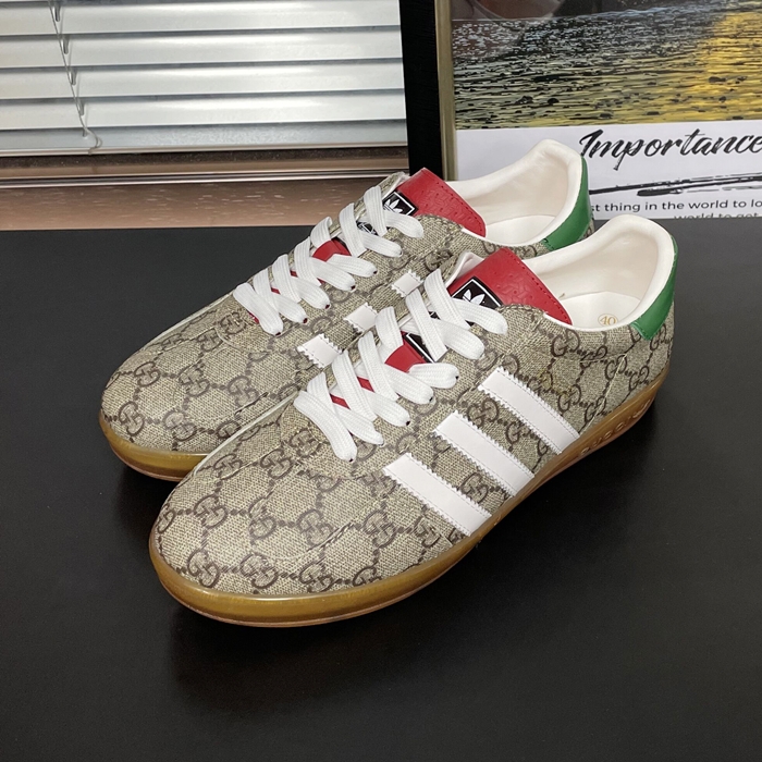 グッチ ユニセックス ベージュ スニーカー -- gu841X