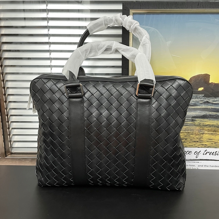 ボッテガヴェネタ ユニセックス ブラック ブリーフケース - Bottega Veneta- bv0466x