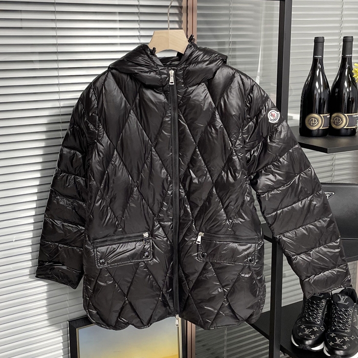 モンクレール レディース グースダウン ブラック パディング -  Padding - Moc02542x