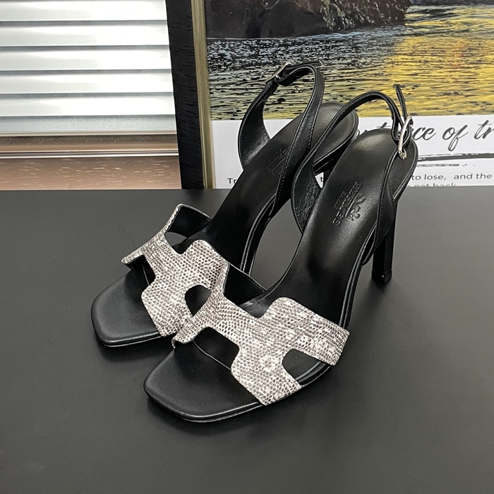 エルメス レディース ブラック ハイヒール -   High-heels - he255x