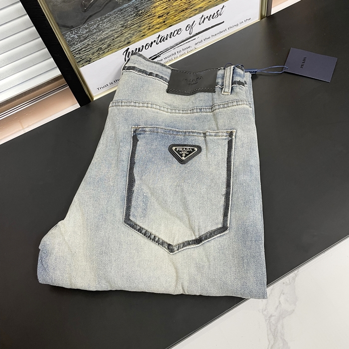 プラダ メンズ カジュアル ブルー ジーンズ -  - pr752x
