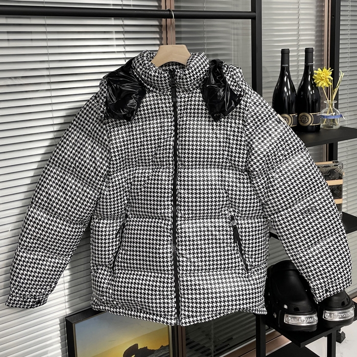 モンクレール メンズ ブラック ダウン パディング -  - mo178x