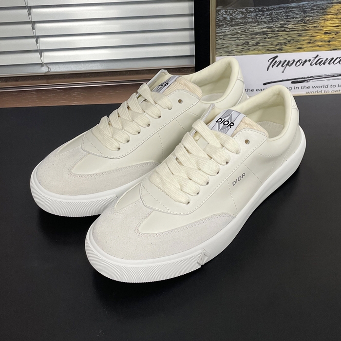 ディオール メンズ カジュアル ホワイト スニーカー -  White  - dio02208x